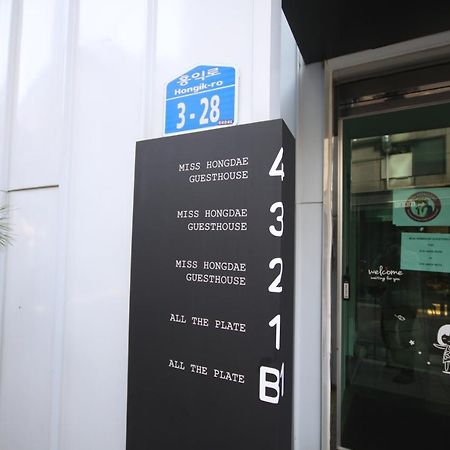 Miss Hongdae Guest House Seul Esterno foto
