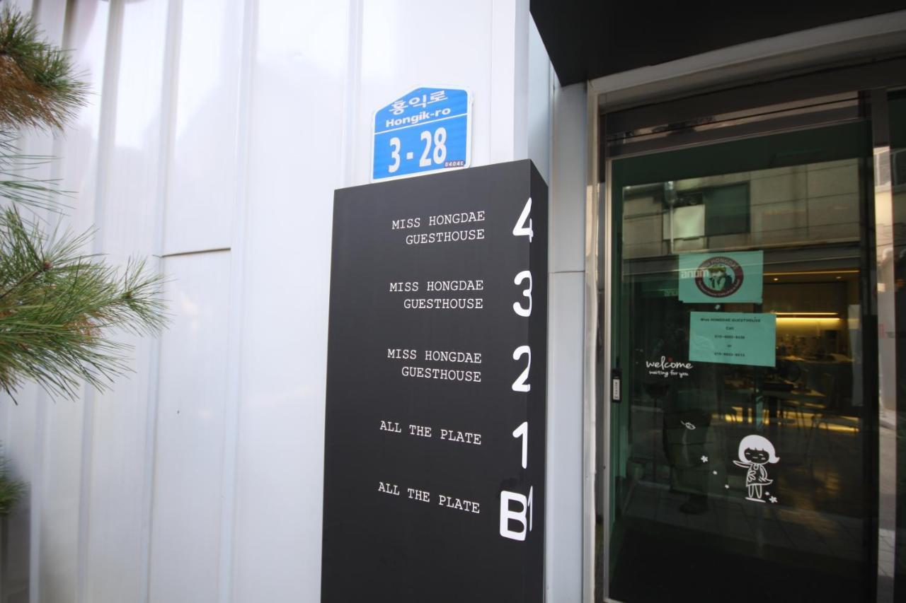 Miss Hongdae Guest House Seul Esterno foto